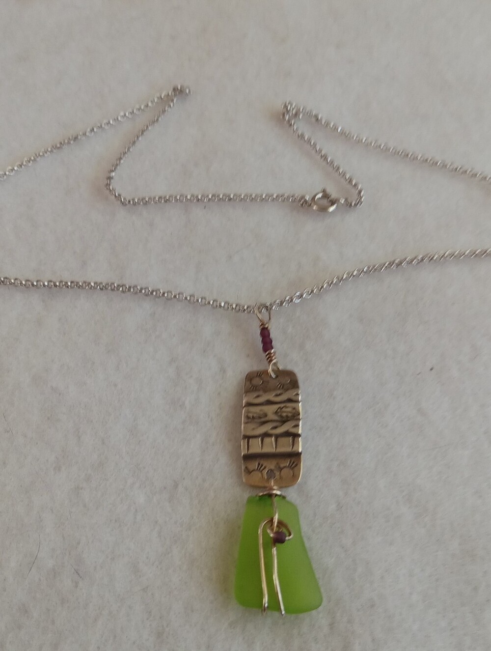 Great Lake Glass Necklace
